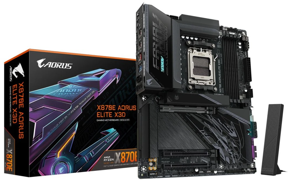 Gigabyte X870EAORUSELITEX3D nagyítás