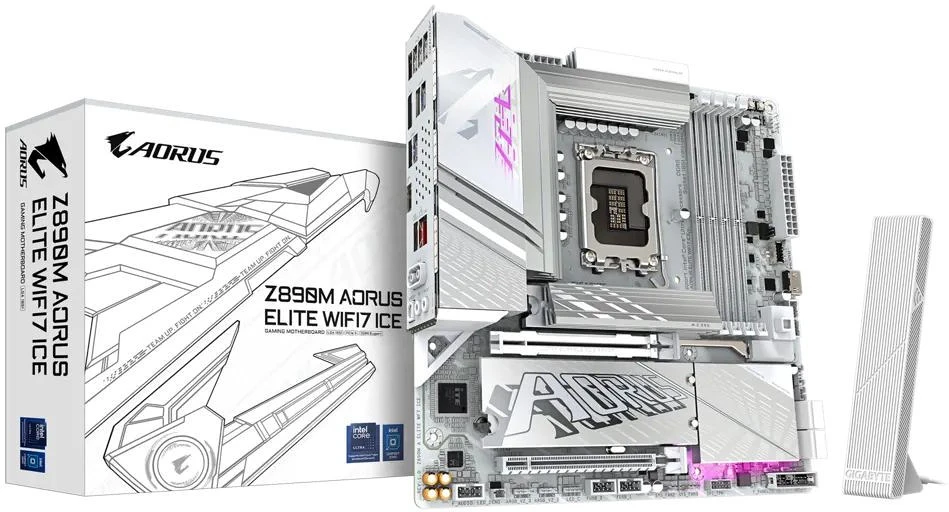 Gigabyte Z890M nagyítás