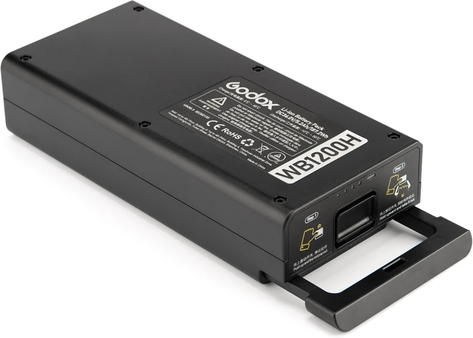 Godox 5200MAH WB1200H nagyítás