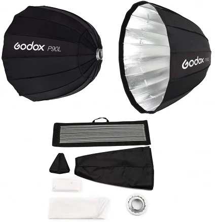 Godox P90L nagyítás