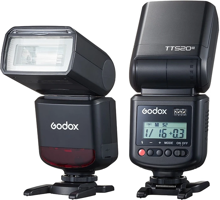 Godox TT520III nagyítás
