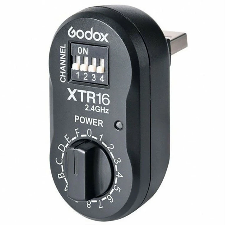 Godox XTR-16 2.4G nagyítás