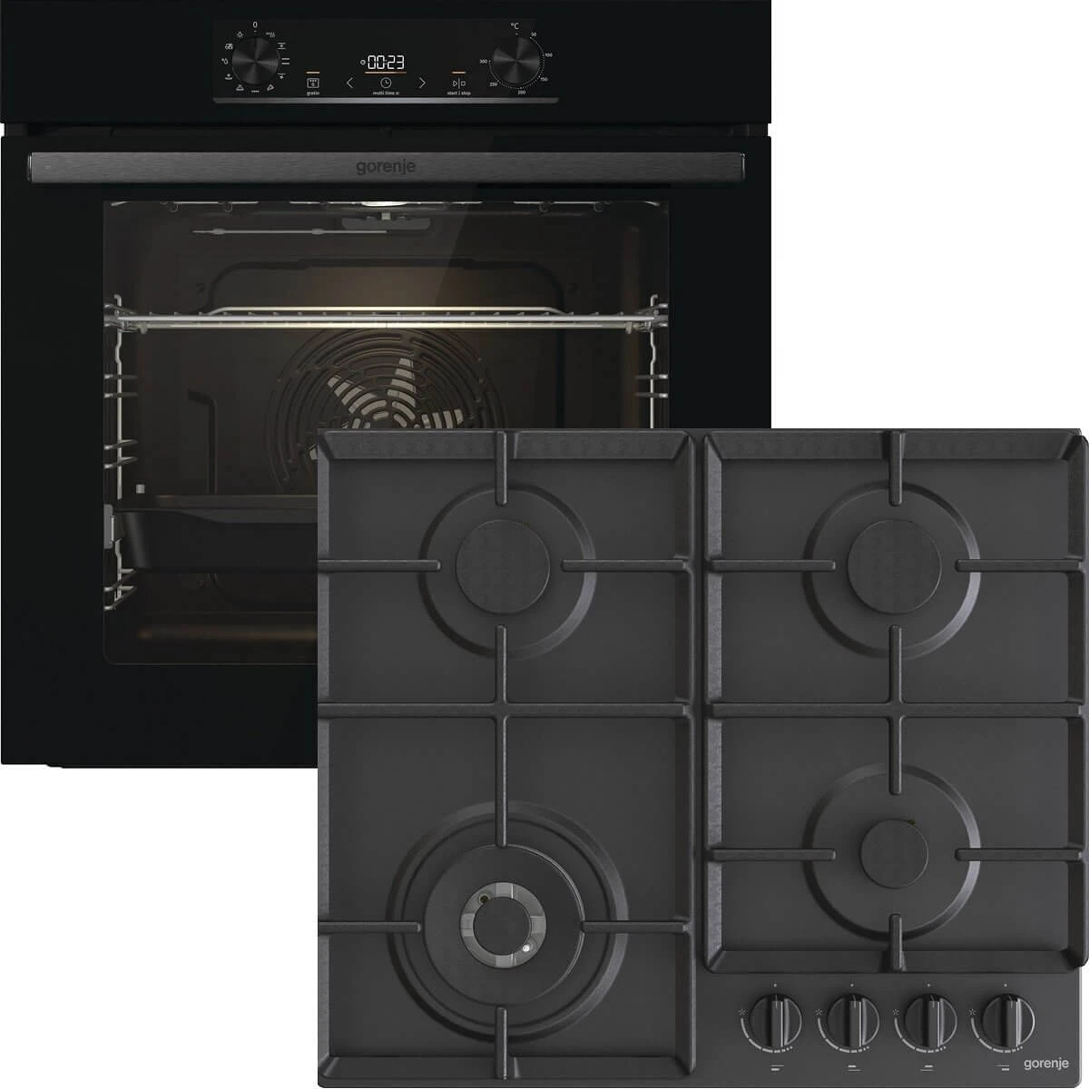 Gorenje BO6735E05B + GW641BFB nagyítás