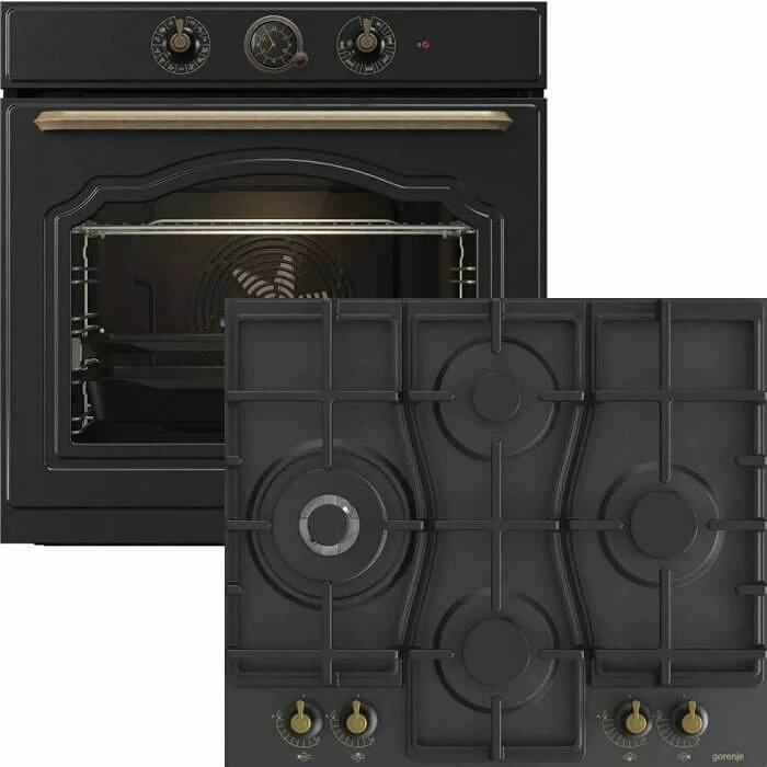 Gorenje BOS67372CLB + GW6D42CLB nagyítás