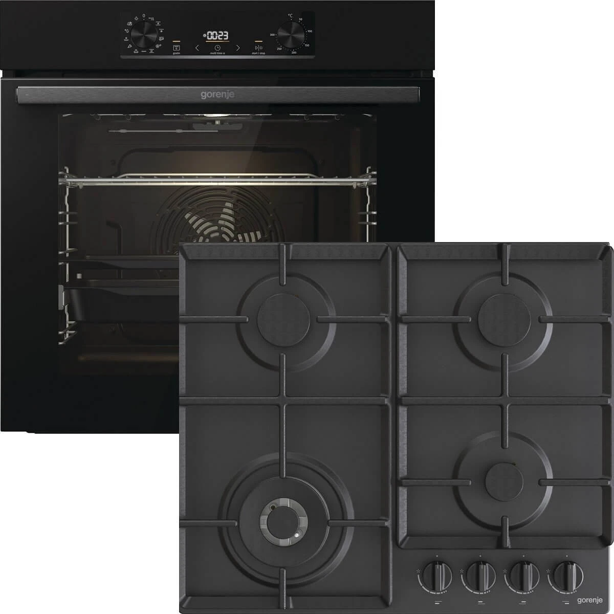 Gorenje BOS6737E06B + GW641BFB nagyítás