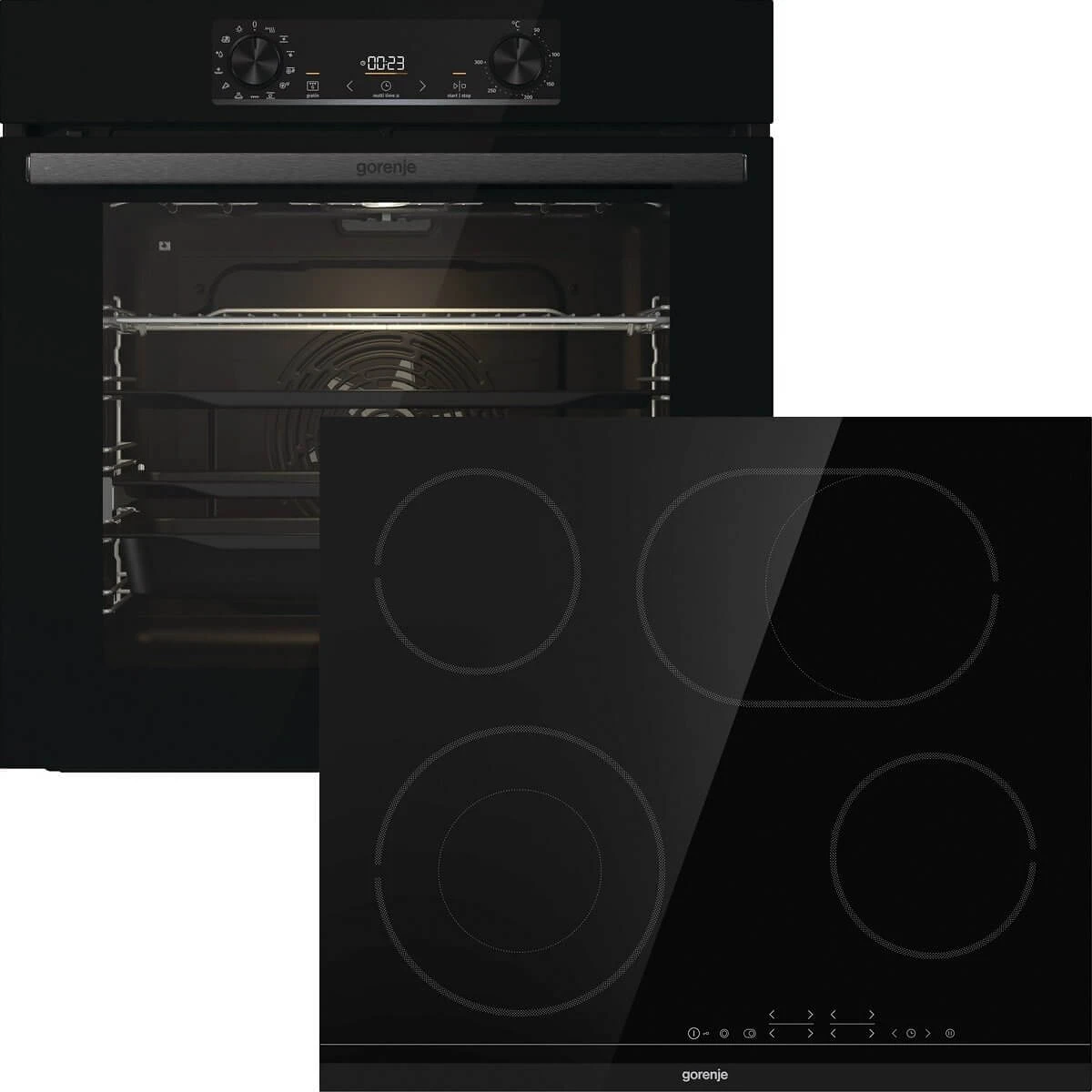 Gorenje BPS6737E14BG + ECT643BCSC nagyítás