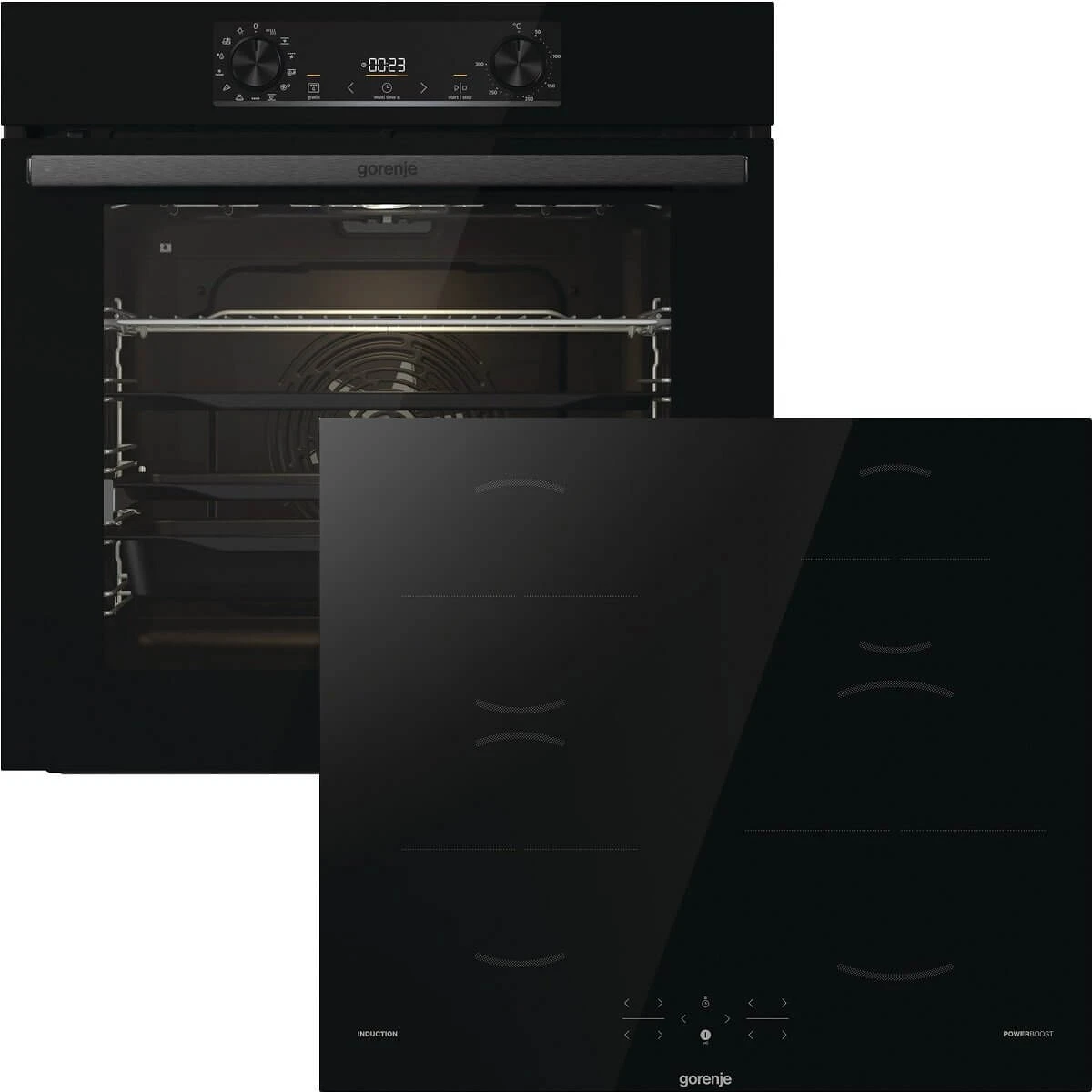 Gorenje BPS6737E14BG + GI601FMC nagyítás
