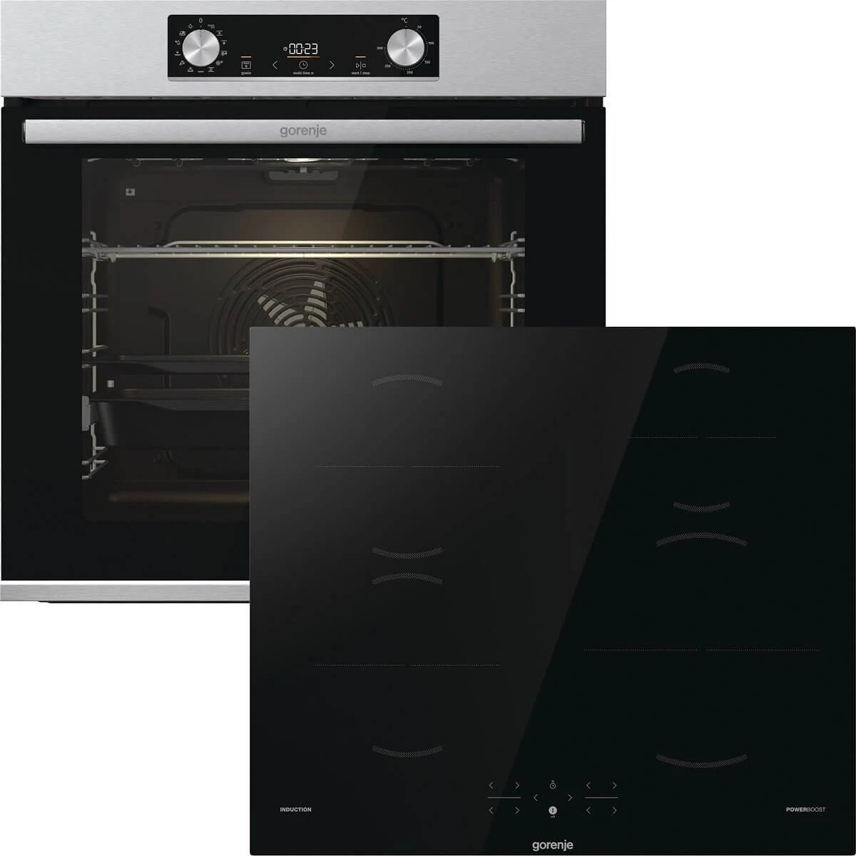 Gorenje BPS6737E14X + GI601FMC nagyítás
