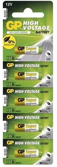 <span itemprop='brand'>Gp batteries</span> <span itemprop='sku'>a27, mn27, a90</span> nagyítás