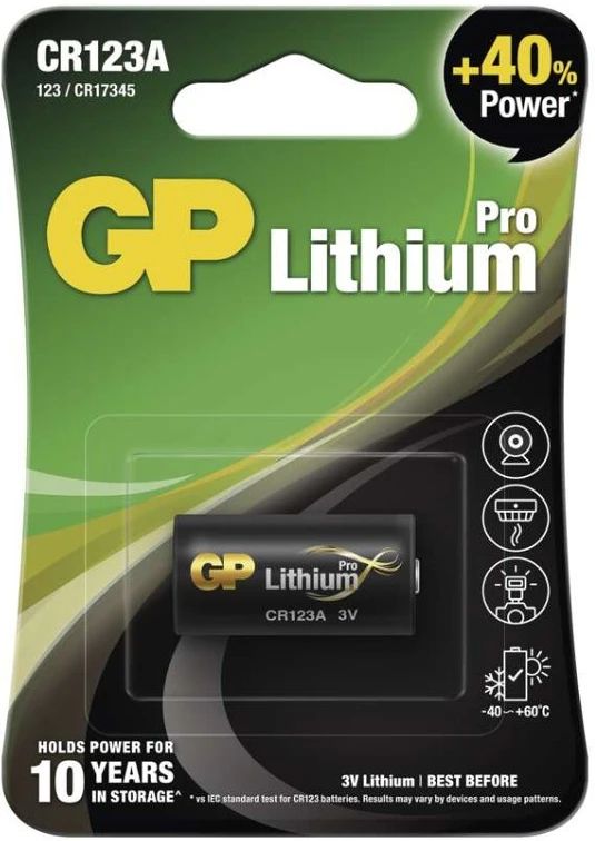 Gp CR123A nagyítás