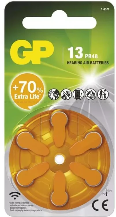 Gp HALLÓKÉSZÜLÉKEKBE ZA13 nagyítás