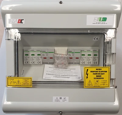 Hager EXPL-DC10-2X-1T-MC4-ÁSZ nagyítás