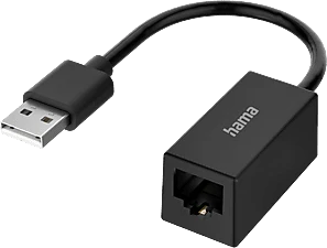 Hama 10/100 USB 2.0, FEKETE nagyítás