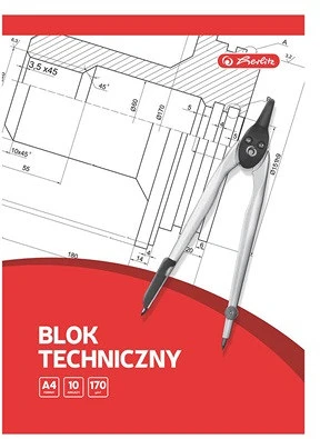 Herlitz A4 10 ÍV 170G nagyítás