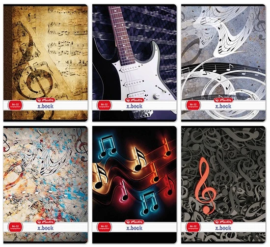 Herlitz II A4 86-32 HANGJEGYFÜZET nagyítás