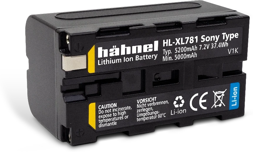 Hähnel NP-F750 5200 MAH nagyítás