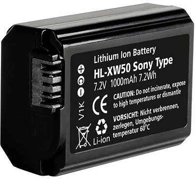 Hähnel NP-FW50 7.2 V 1000 MAH HL-XW50 nagyítás