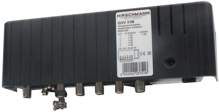 Hirschmann GHV 51M 5-PORT IN-HOME nagyítás
