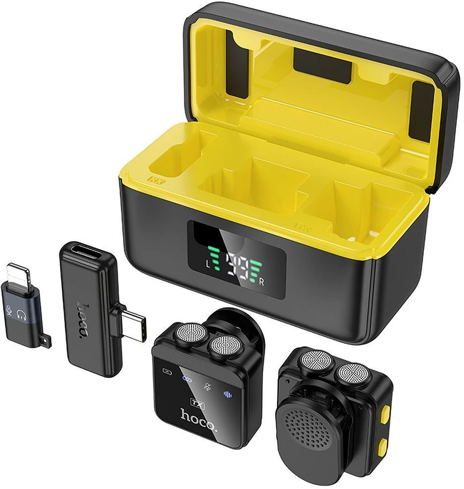 Hoco L17 DUPLA-MIKROFONOS nagyítás