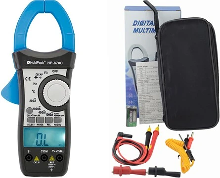 Holdpeak 870C nagyítás