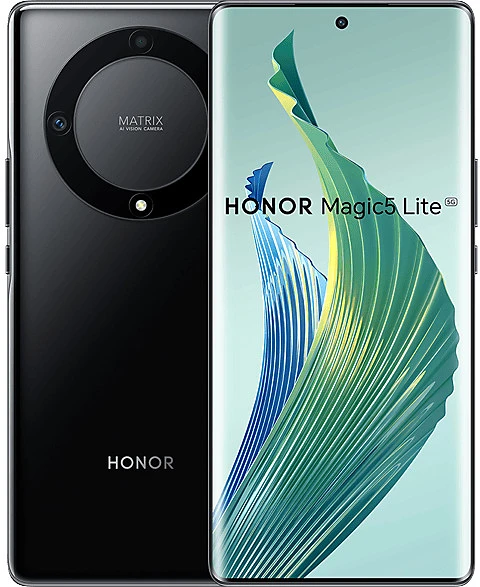Honor MAGIC 5 LITE 5G 8/256GB FEKETE nagyítás