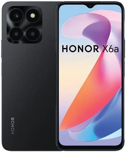 Honor X6A 4/128GB DS, FEKETE nagyítás