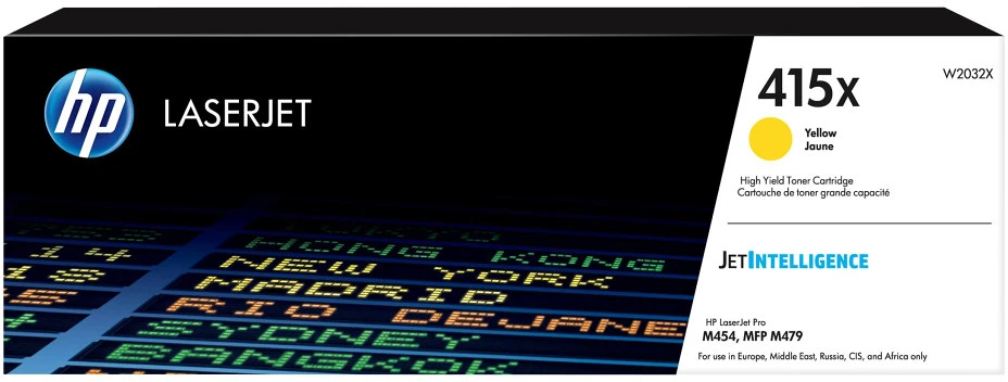 Hp 415X YELLOW nagyítás