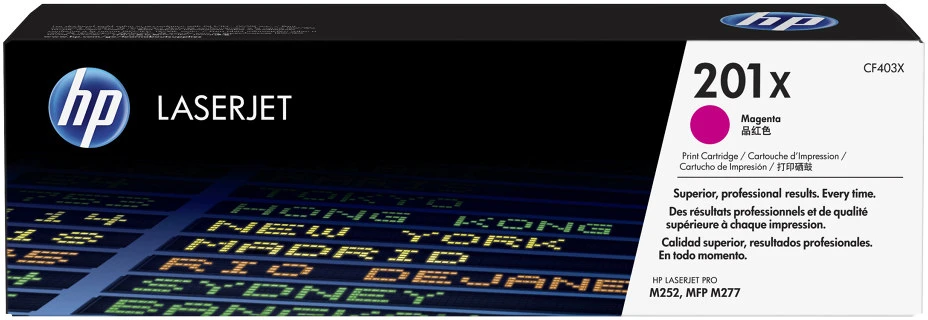 Hp CF403X nagyítás