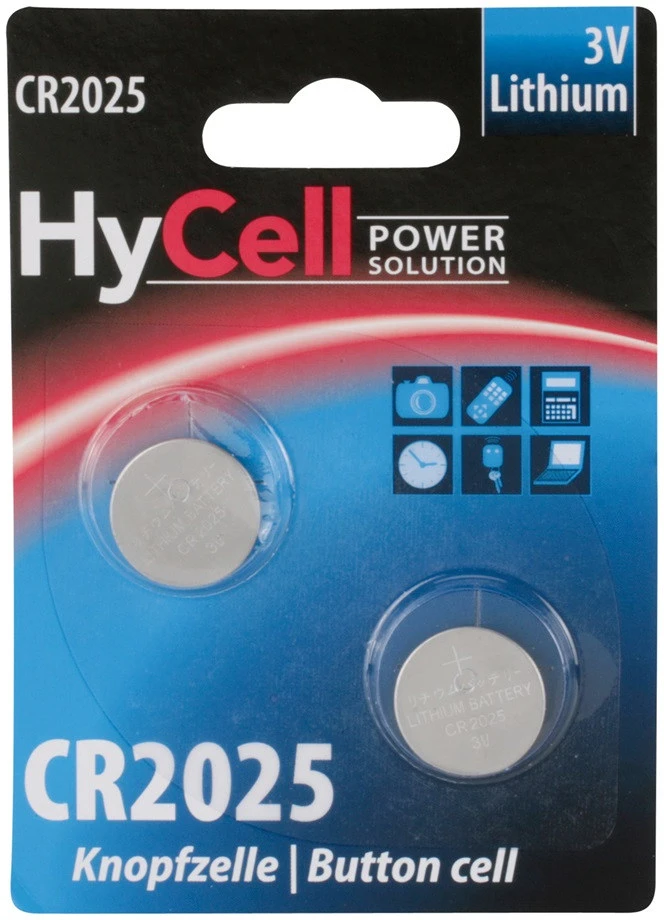 Hycell CR2025 3V nagyítás