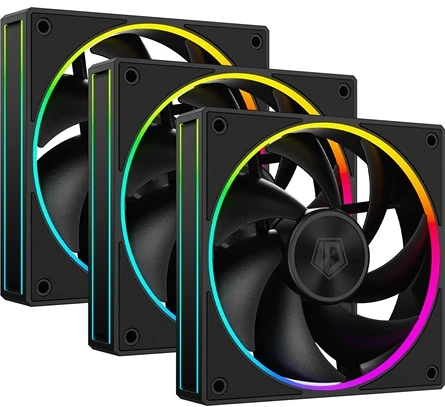 Id cooling AF-127-ARGB-K TRIO nagyítás