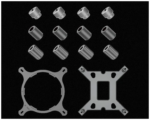 Id cooling KIT-AIO-LGA1217 nagyítás