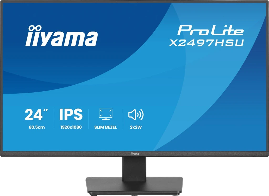 Iiyama X2497HSU-B1 IPS LED nagyítás