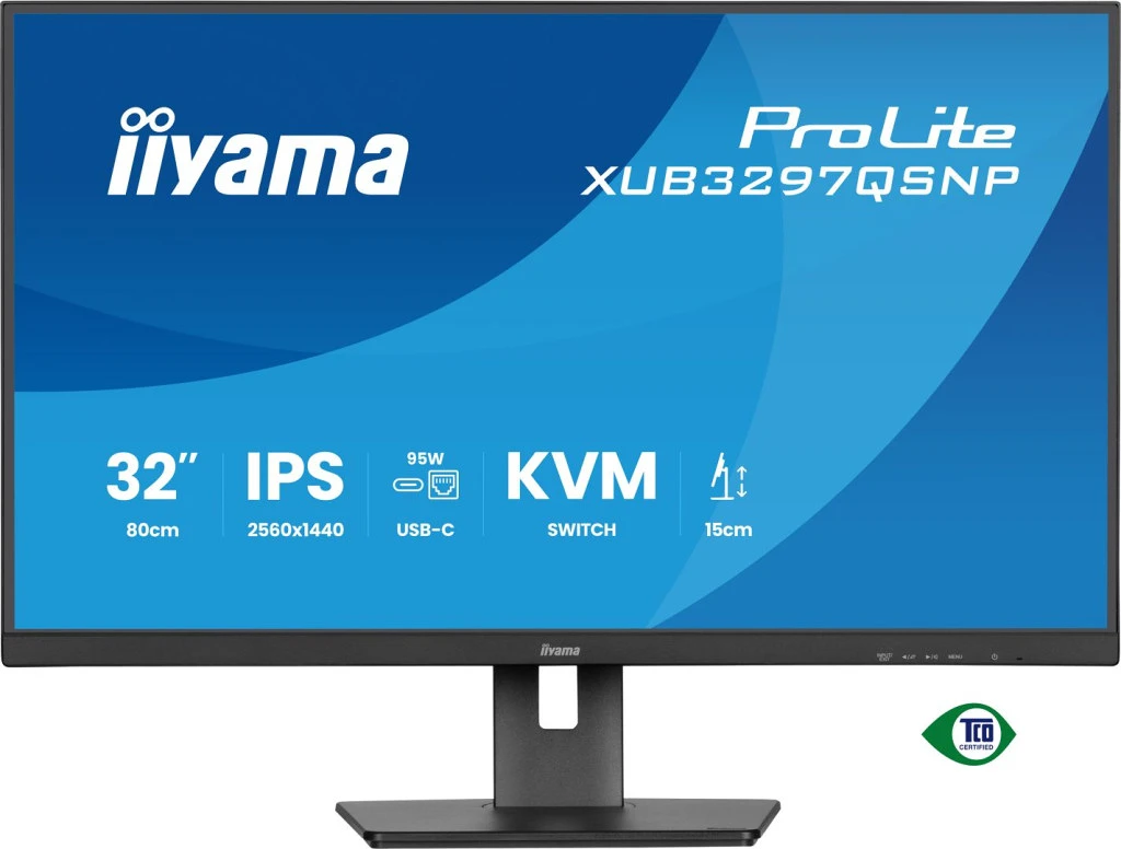 Iiyama XUB3297QSNP-B1 IPS LED nagyítás