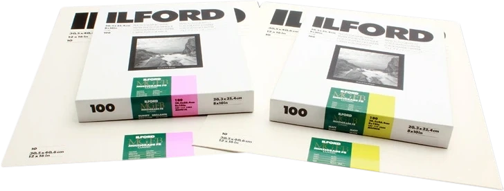 Ilford MG FB 1K nagyítás