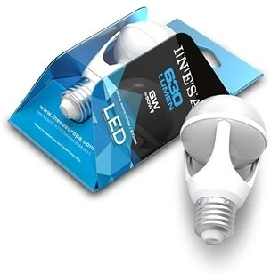 Inesa E27 630LM 2700K 6W nagyítás