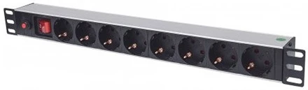 Intellinet PDU 8X SCHUKO 19&QUOT; 1U nagyítás