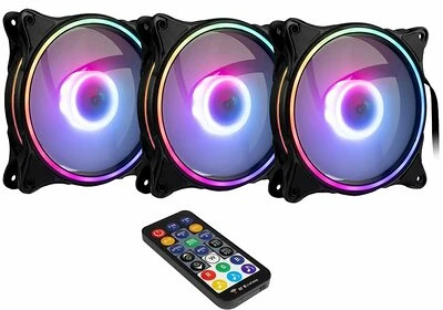 Inter-tech RGB-FAN SET RS-08 nagyítás