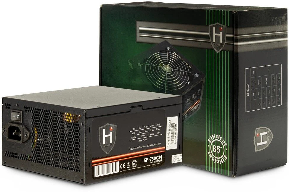 Inter-tech SP-750CM nagyítás