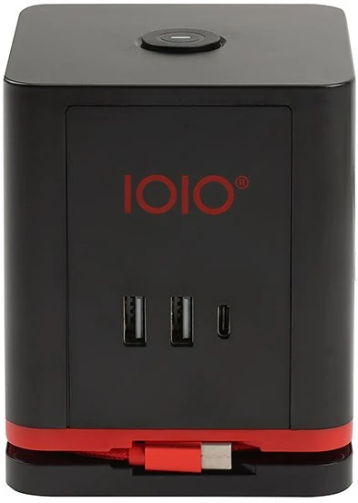 Ioio 1,5M, 2XUSB-A, 1XUSB-C FEKETE nagyítás