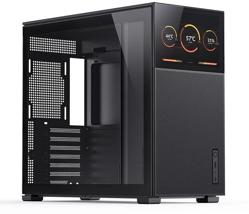 Jonsbo D41 MESH SCREEN BLACK nagyítás