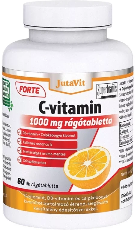 Jutavit 1000MG + D3-VITAMIN 2000NE NARANCS nagyítás