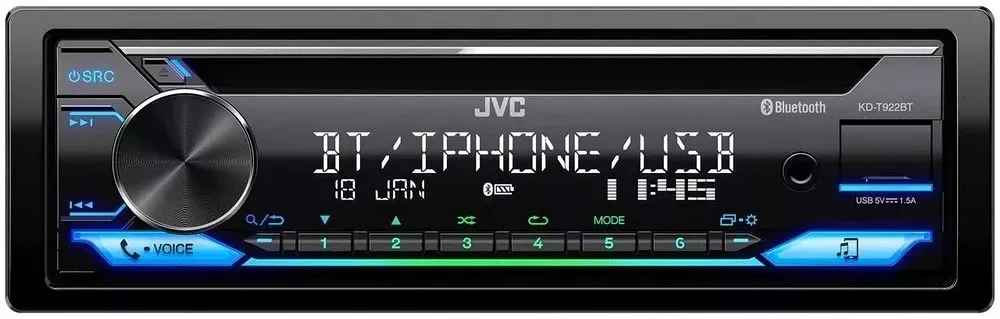 Jvc KD-T922BT nagyítás