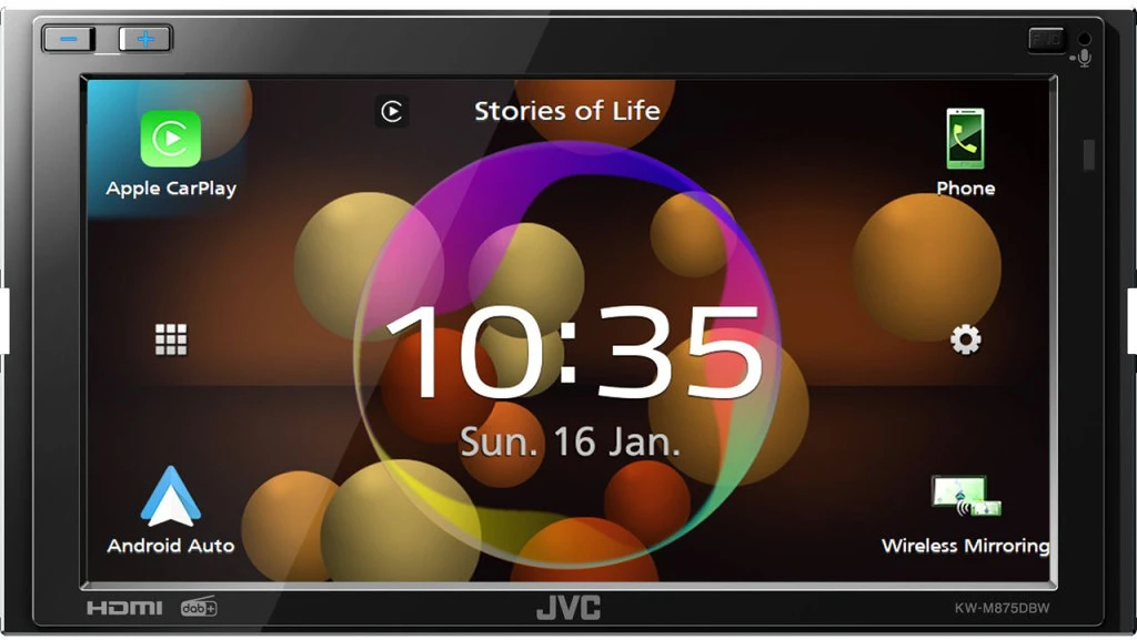Jvc KW-M875DBW nagyítás