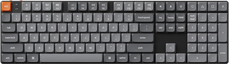 Keychron K5M-A3 nagyítás