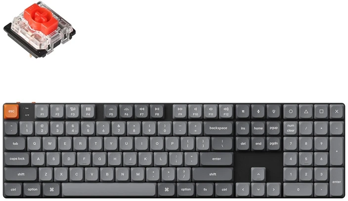 Keychron K5M-H1 nagyítás