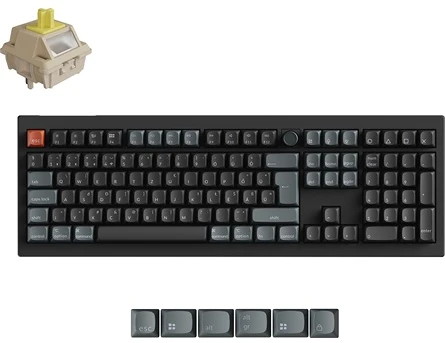 Keychron V6U-D4Z-HU nagyítás