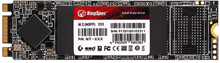 Kingspec M.2 2280 NT-512 nagyítás