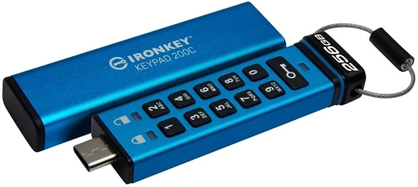 Kingston 200C AES-256 nagyítás