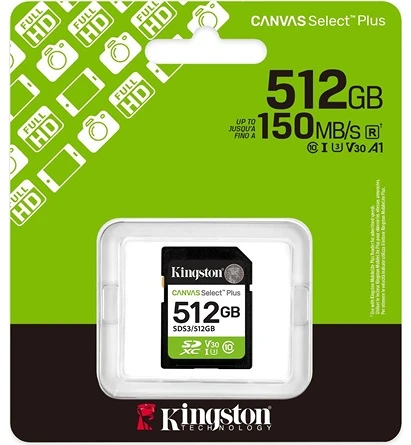 Kingston GEN3 C10 UHS-1 U3 V30 nagyítás