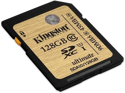 Kingston 10 SDXC nagyítás